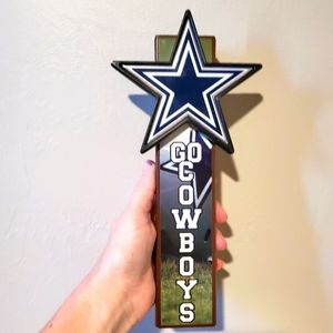 Dallas Cowboys keg pull handle